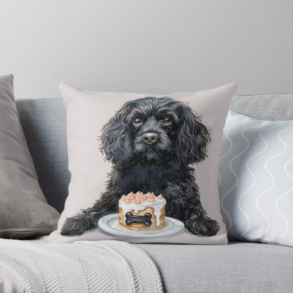Item preview, Black Cocker Spaniel Birthday Party designed and sold by Erika Kaisersot.