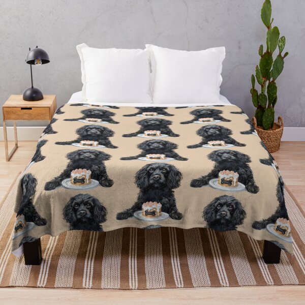 Item preview, Black Cocker Spaniel Birthday Party designed and sold by Erika Kaisersot.