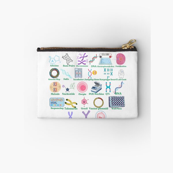 Item preview, The Genetics Alphabet, cool science, biology and Genetics designed and sold by NoetherSym.