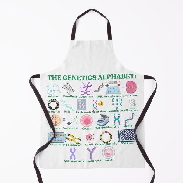 Item preview, The Genetics Alphabet, cool science, biology and Genetics designed and sold by NoetherSym.