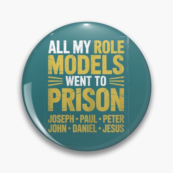 Item preview, All My Role Models Went to Prison Christian Religious Jesus christian designed and sold by CriseldaBruning.