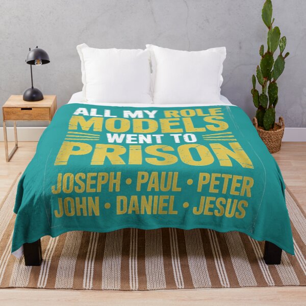 Item preview, All My Role Models Went to Prison Christian Religious Jesus christian designed and sold by CriseldaBruning.