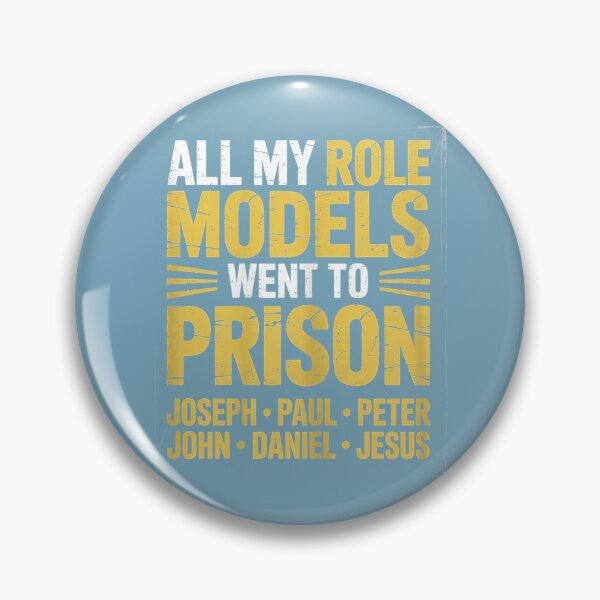 Item preview, All My Role Models Went to Prison Christian Religious Jesus christian designed and sold by TESTTES.