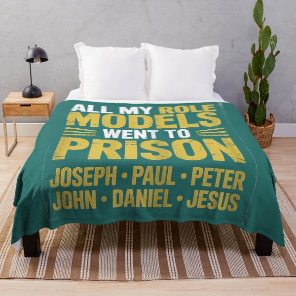 Item preview, All My Role Models Went to Prison Christian Religious Jesus christian designed and sold by TESTTES.