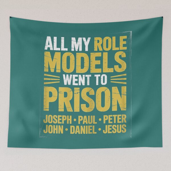 Item preview, All My Role Models Went to Prison Christian Religious Jesus christian designed and sold by TESTTES.