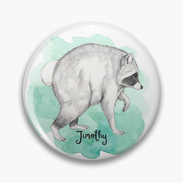 Item preview, Jimothy the Raccoon from Seattle designed and sold by WolfBirdDesigns.