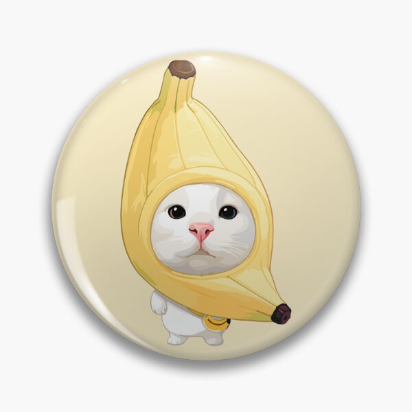 Item preview, Cute Banana Cat - Adorable Kitten in Fruit Costume Kawaii Art designed and sold by arfindo-indra.