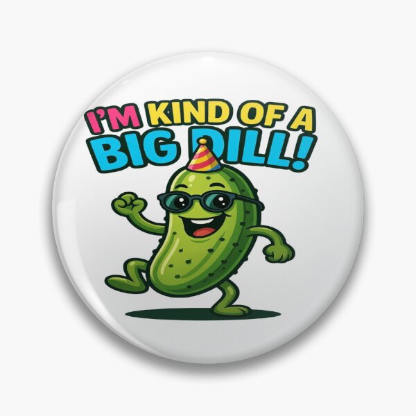 Item preview, I'm Kind of a Big Dill! Funny Pickle T-Shirt | Cool Pickle with Sunglasses | Cute Food Pun Graphic Tee | Pickle Lover Gift designed and sold by Sushikidsntod.