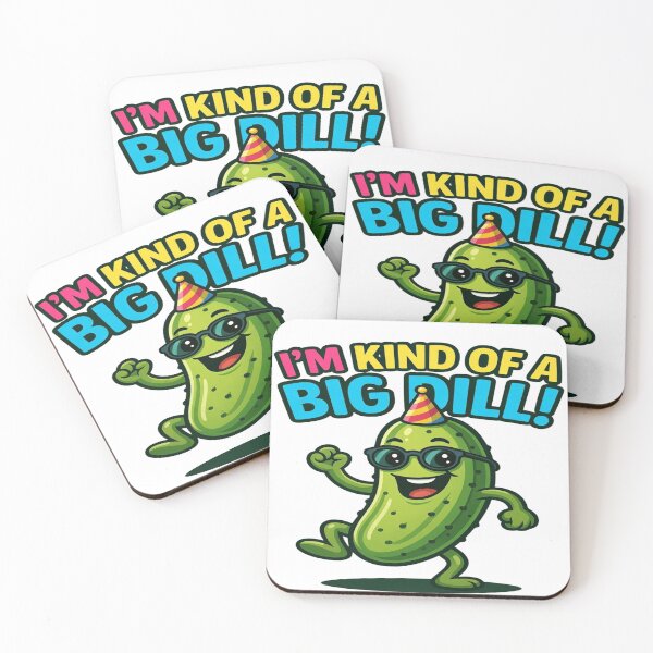 Item preview, I'm Kind of a Big Dill! Funny Pickle T-Shirt | Cool Pickle with Sunglasses | Cute Food Pun Graphic Tee | Pickle Lover Gift designed and sold by Sushikidsntod.