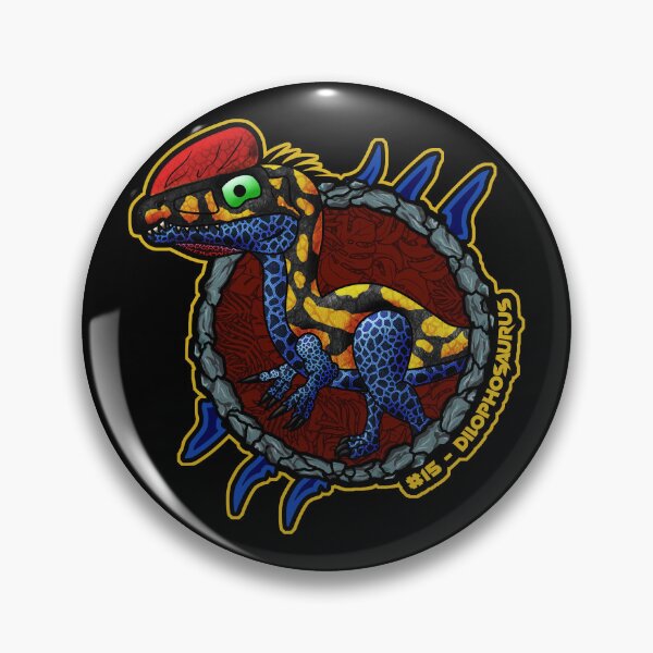 Item preview, Pocket Dinosaur #15 - Dilophosaurus designed and sold by Grimtech Workshop.