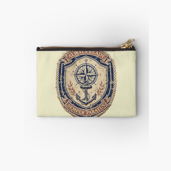 Item preview, Always Ready Vintage Maritime Badge | Semper Paratus Coast Guard Design designed and sold by Coasties.