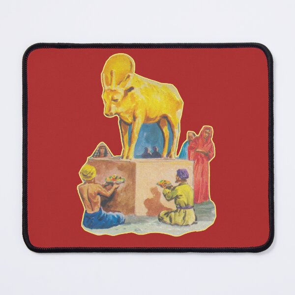 Item preview, The Golden Calf Retro Illustration designed and sold by Ivar F. Andresen.