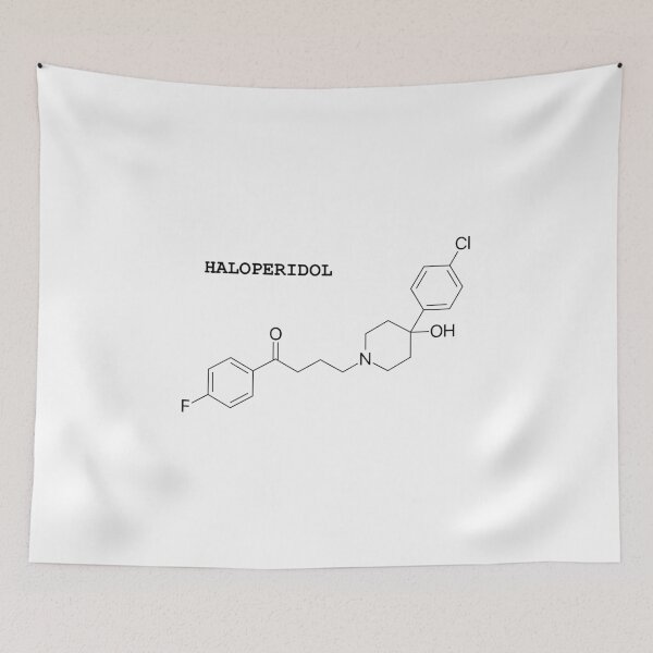 Item preview, Haloperidol Chemical Structure designed and sold by neuro-humour.
