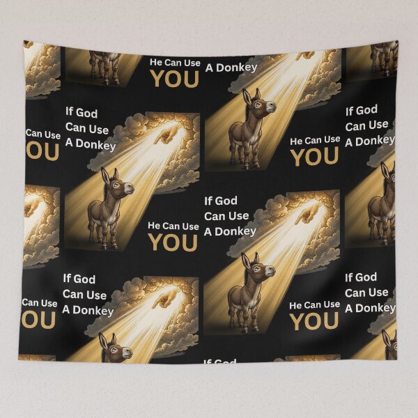 Item preview, Copy of If God Can Use A Donkey He Can Use You designed and sold by tellia-kallisto.