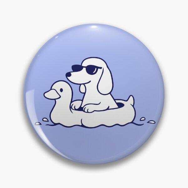 Item preview, Dachshund Summer Float designed and sold by Kleksi.
