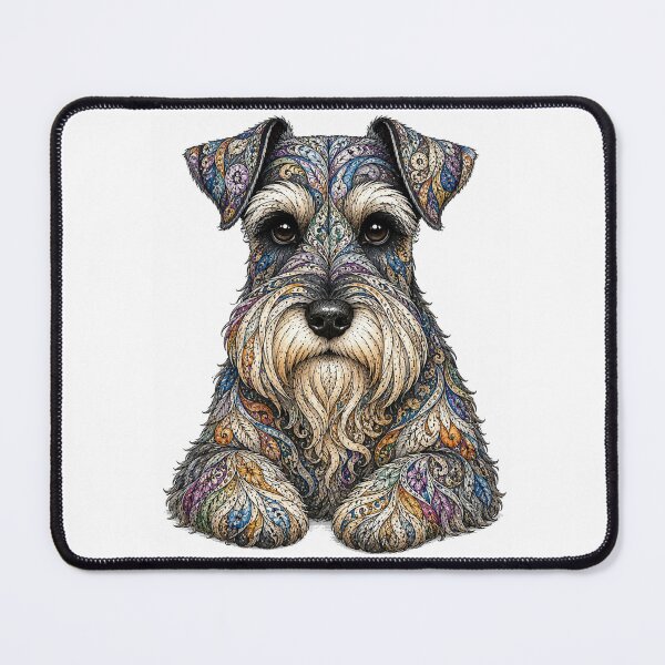 Item preview, Intricate Schnauzer designed and sold by PaintedbyCarol.