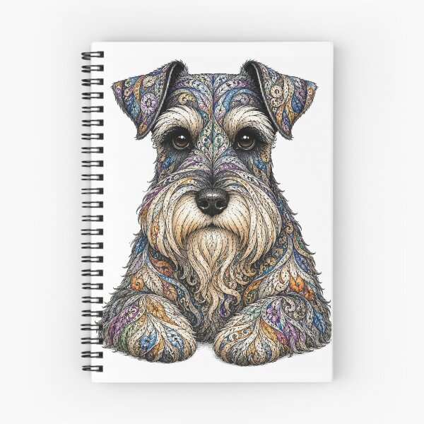 Item preview, Intricate Schnauzer designed and sold by PaintedbyCarol.