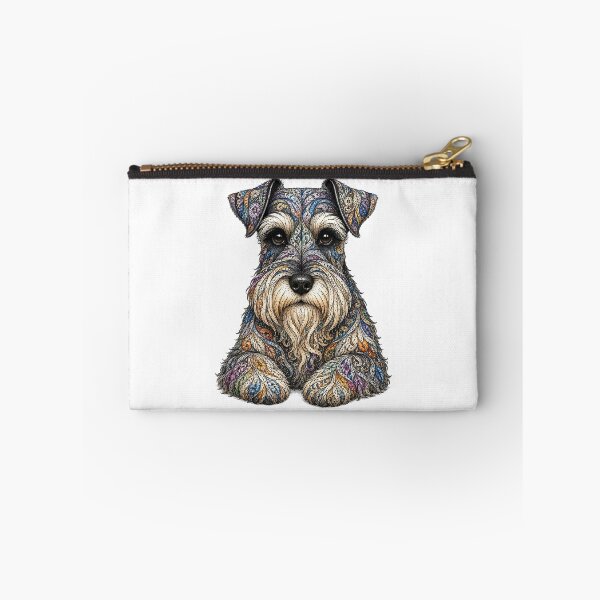 Item preview, Schnauzer intrincado designed and sold by PaintedbyCarol.