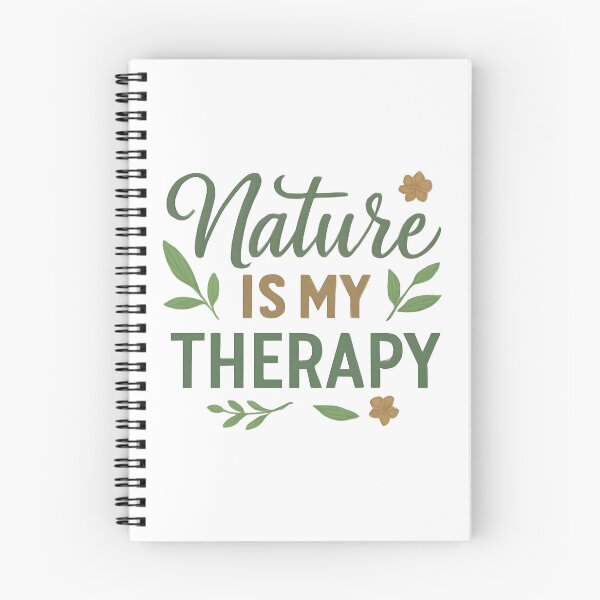 Item preview, Nature Is My Therapy | Botanical Nature Lover Quote Minimalist Green Design designed and sold by KAM-KAM-STORE.
