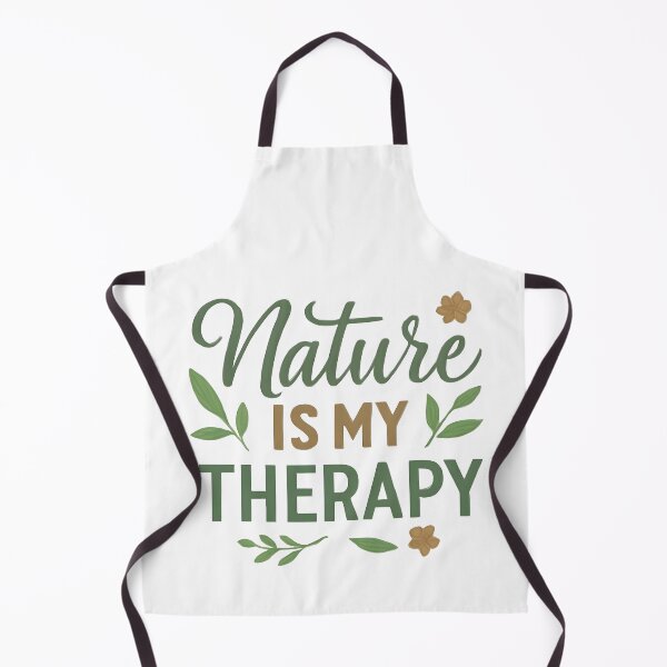 Item preview, Nature Is My Therapy | Botanical Nature Lover Quote Minimalist Green Design designed and sold by KAM-KAM-STORE.