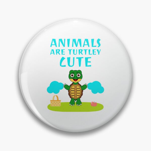 Item preview, Turtley Cute Turtle Pun designed and sold by Sartoris Art.