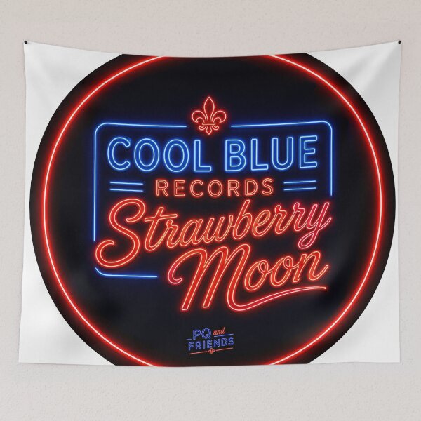 Item preview, Strawberry Moon by PQ and Friends released by Cool Blue Records designed and sold by WanderingAtom.
