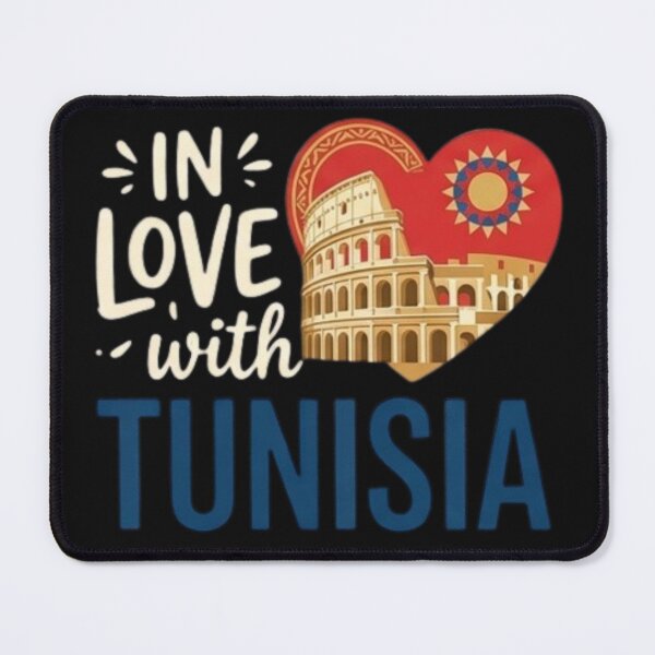 Item preview, IN LOVE with Tunisia | Vintage El Jem Travel Design designed and sold by Salma.Store.
