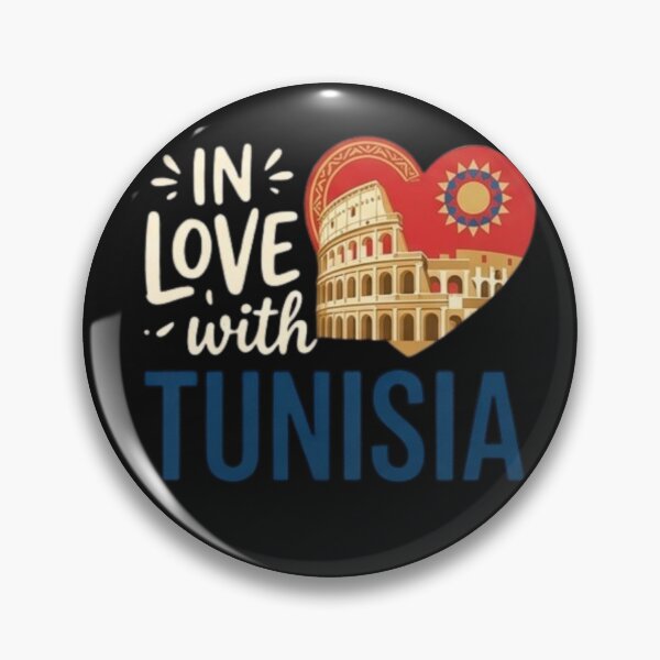 Item preview, IN LOVE with Tunisia | Vintage El Jem Travel Design designed and sold by Salma.Store.