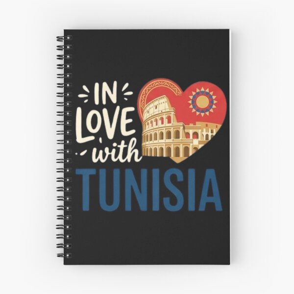 Item preview, IN LOVE with Tunisia | Vintage El Jem Travel Design designed and sold by Salma.Store.