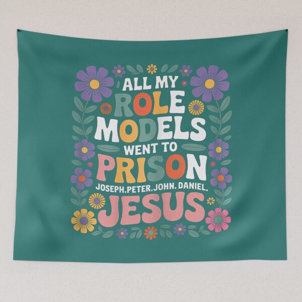 Item preview, All My Role Models Went to Prison Christian Religious Jesus christian designed and sold by TESTTES.