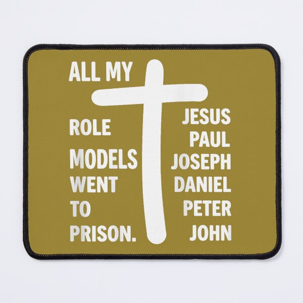 Item preview, All My Role Models Went to Prison Christian Religious Jesus christian designed and sold by TESTTES.