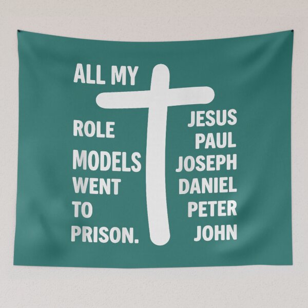 Item preview, All My Role Models Went to Prison Christian Religious Jesus christian designed and sold by TESTTES.