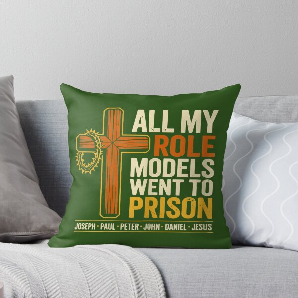 Item preview, All My Role Models Went to Prison Christian Religious Jesus christian designed and sold by TESTTES.