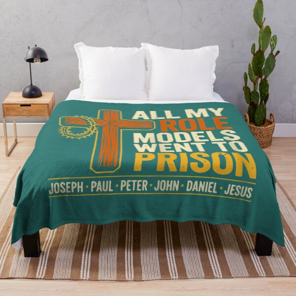 Item preview, All My Role Models Went to Prison Christian Religious Jesus christian designed and sold by TESTTES.