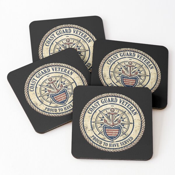 Item preview, Coast Guard Veteran Vintage Maritime Badge | Proud to Have Served Military Design designed and sold by Coasties.