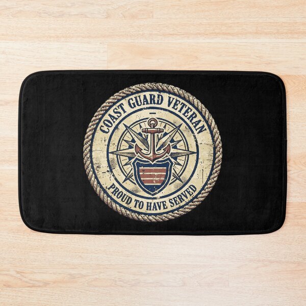 Item preview, Coast Guard Veteran Vintage Maritime Badge | Proud to Have Served Military Design designed and sold by Coasties.