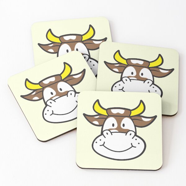 Item preview, Cute cow face designed and sold by jazzydevil.
