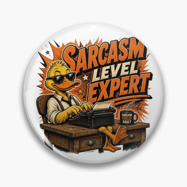 Item preview, Sarcasm Is My Love Language Funny Duck Vintage designed and sold by Cavalier-org.