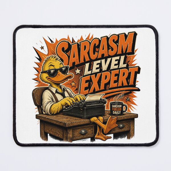 Item preview, Sarcasm Is My Love Language Funny Duck Vintage designed and sold by Cavalier-org.