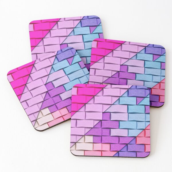 Item preview, Pink and purple block design designed and sold by Chi261.