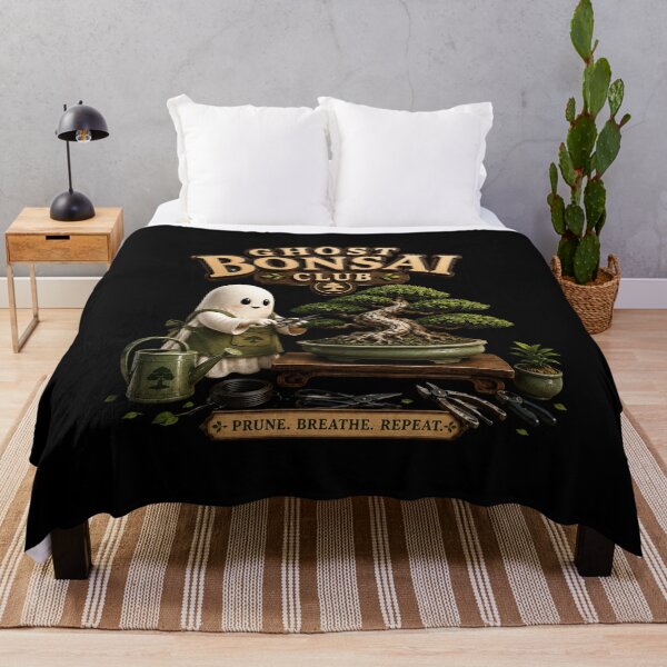 Item preview, Ghost Bonsai Club, Cute Japanese Bonsai Tree Gardening Design Classic T-Shirt designed and sold by podlook.