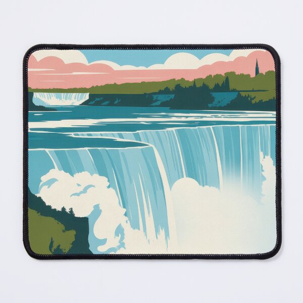Item preview, Niagara Falls – Waterfall Travel Art designed and sold by MarkedArtPrints.