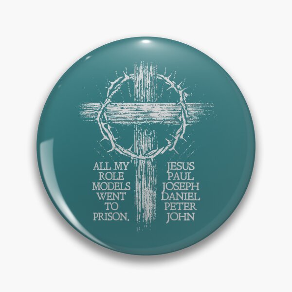Item preview, All My Role Models Went to Prison Christian Religious Jesus christian designed and sold by CriseldaBruning.