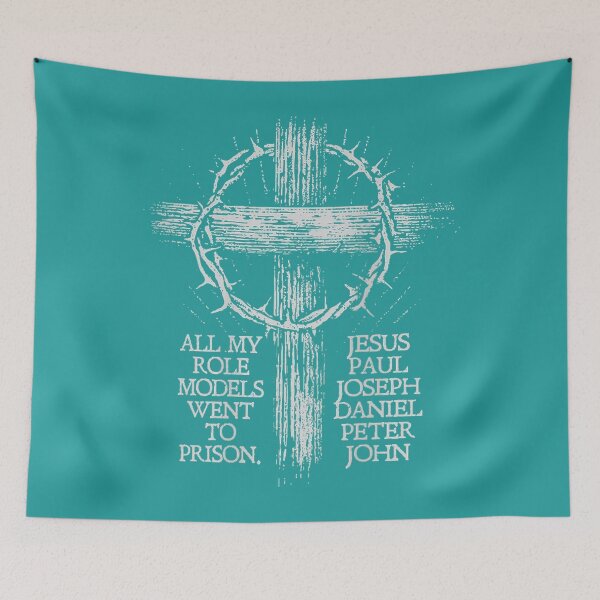 Item preview, All My Role Models Went to Prison Christian Religious Jesus christian designed and sold by CriseldaBruning.