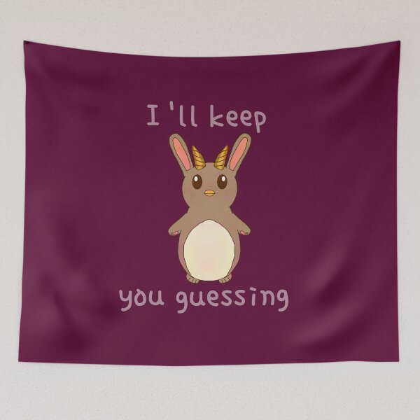 Item preview, I'll Keep You Guessing Pooka designed and sold by JaygiesDesign.