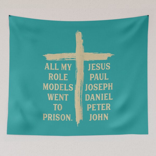 Item preview, All My Role Models Went to Prison Christian Religious Jesus christian designed and sold by CriseldaBruning.