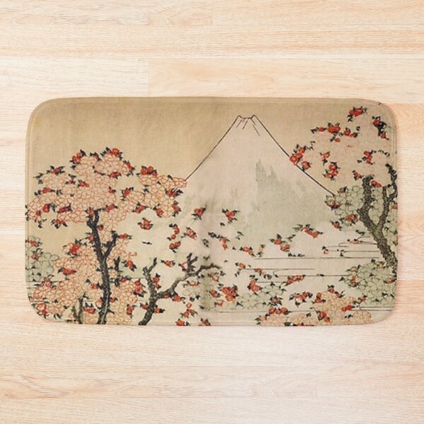 Item preview, Poster Mount Fuji Behind Cherry Tree and Flowers designed and sold by johnhaugg.