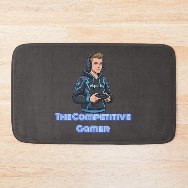Item preview, The Competitive Gamer | Esports Player Gaming Design | Pro Gamer T-Shirt designed and sold by Bhaskar Digital Art.