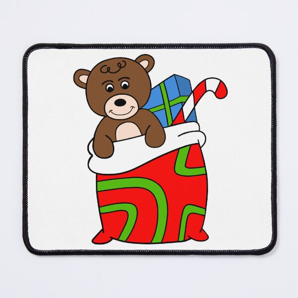 Item preview, Teddy Bear Santa Sack designed and sold by Sartoris Art.