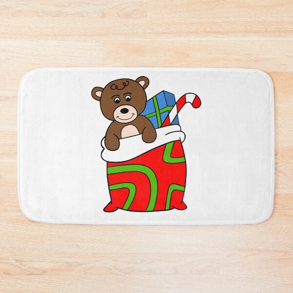 Item preview, Teddy Bear Santa Sack designed and sold by Sartoris Art.
